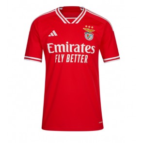 Benfica Koszulka Podstawowych 2023-24 Krótki Rękaw